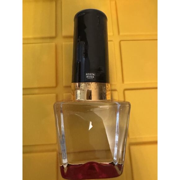 Kosta Boda Glass Make Up Nail Polish Figurine Glam Paperweight - Picture 2 of 6